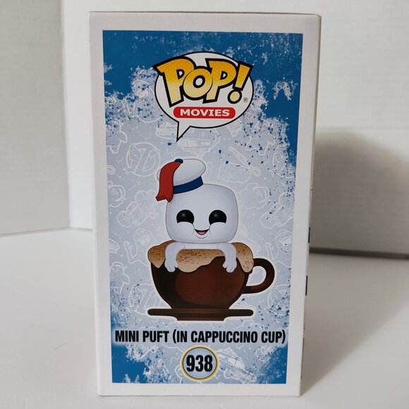 Pop! Movies - Ghostbusters Afterlife - Mini Puft in Cappuccino Cup #938 - Picture 4 of 6